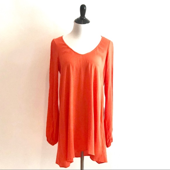 SOLD - L&F Coral Gracie Split-Sleeve Mini - Picture 4 of 6